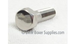 Lower shock absorber bolt M10X1X48 stainless polished