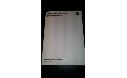Werkplaatsboek G/S 81-87 origineel BMW duitstalig