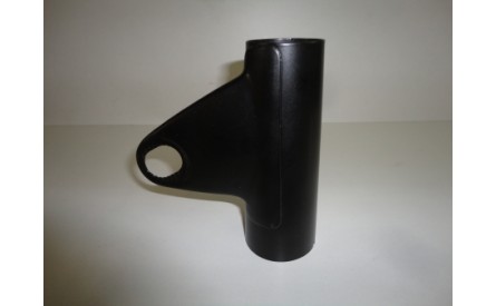Headlight bracket, left, black,  for ignition lock