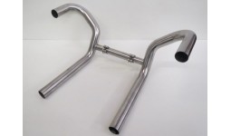 Exhaust pipes incl. balance pipe, stainless steel R80/100GS Para