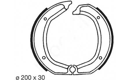 Remschoenen R 1969-1981 achter